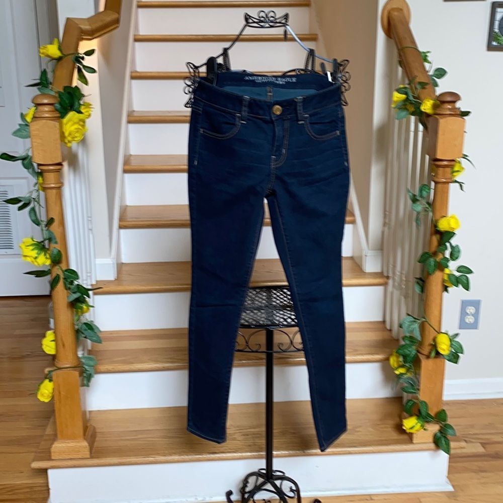 American Eagles Outfitters Jeggings Jeans Sz 4 Short